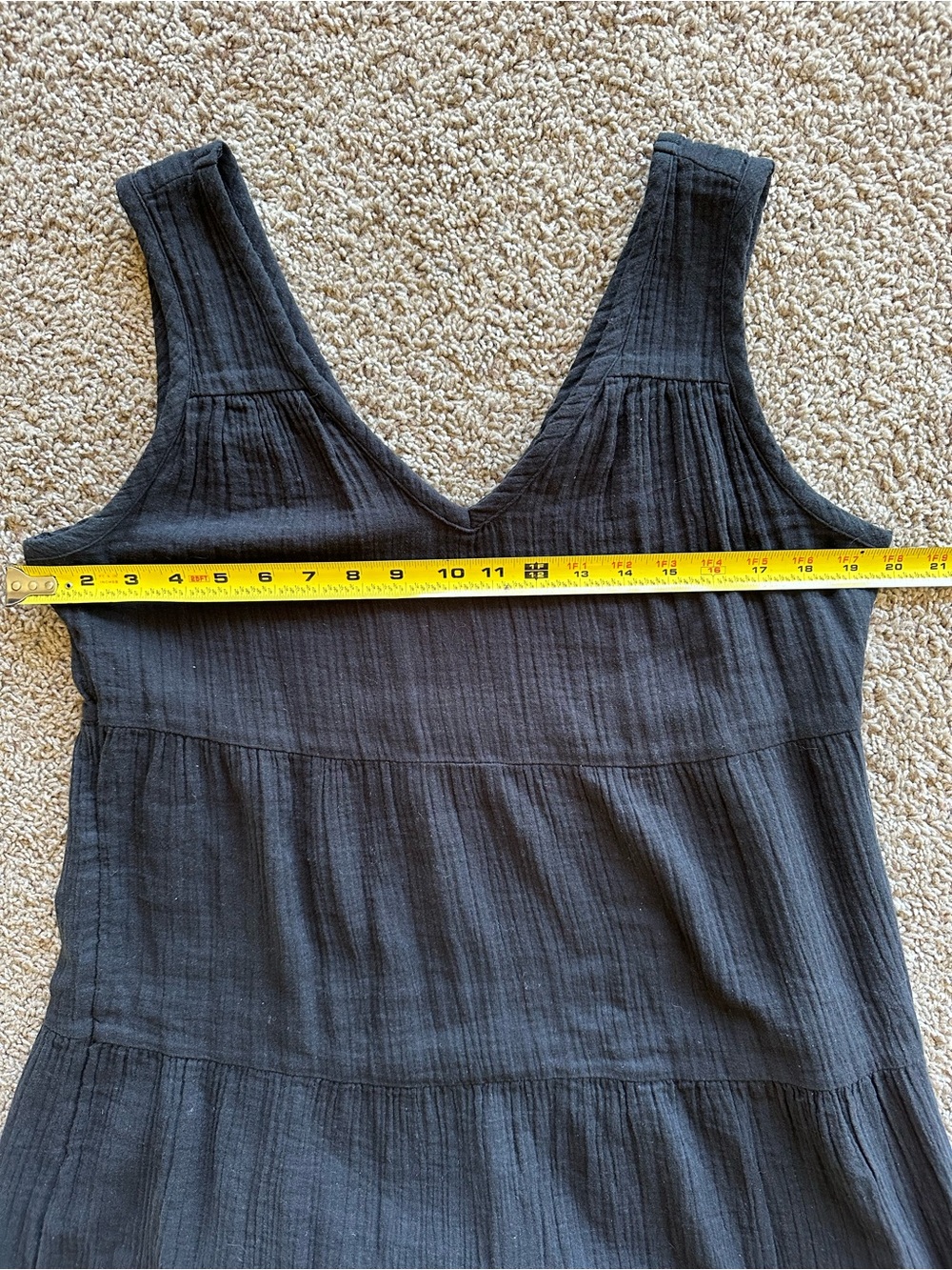 Quince Cotton Gauze Tiered Maxi Dress - Picture 4 of 9